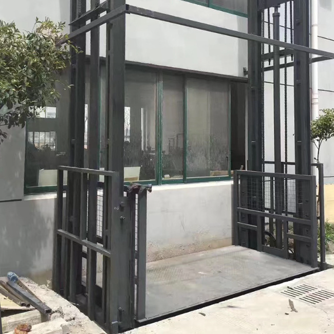 会山镇5吨室外升降货梯